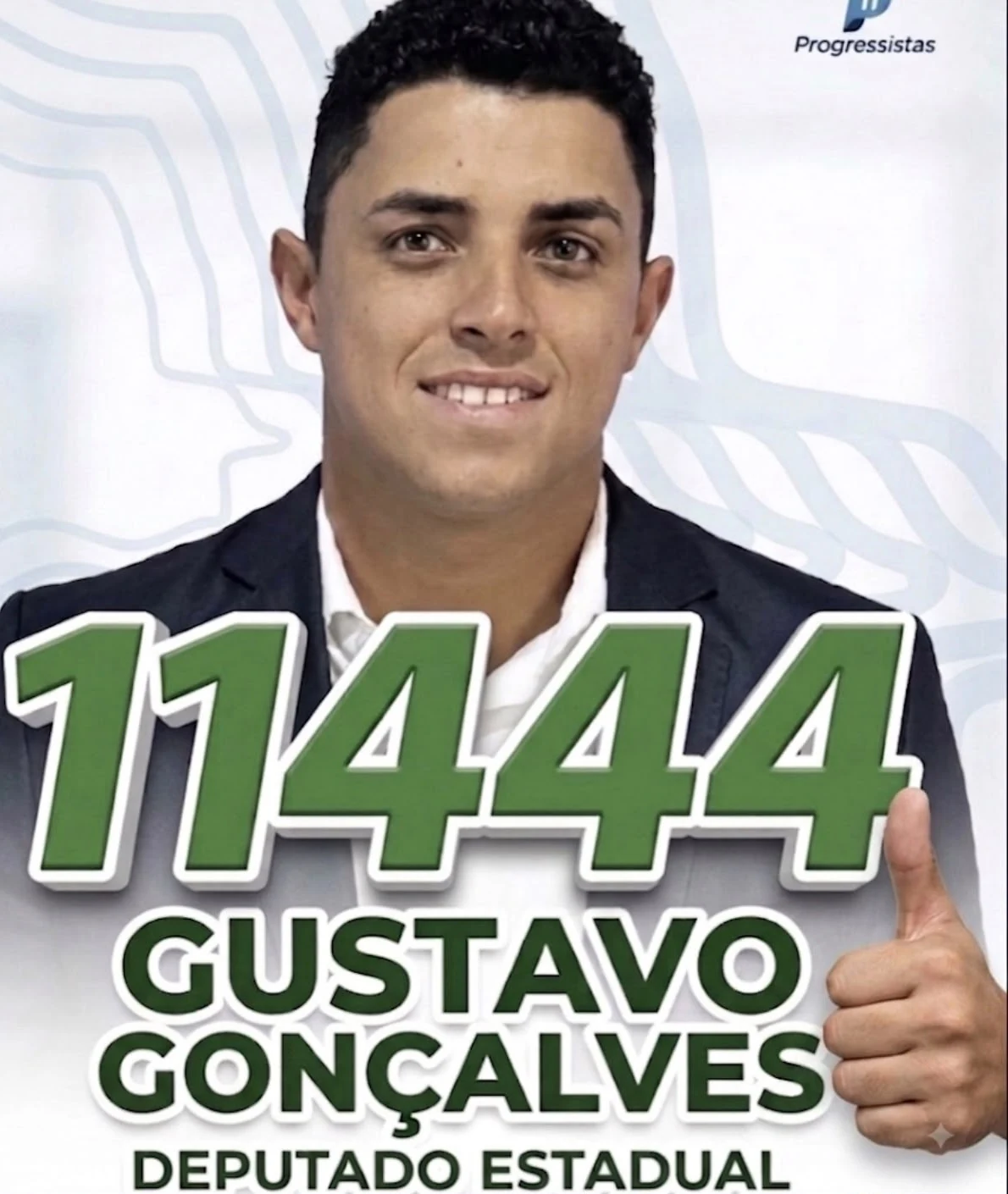Gustavo Gonçalves, candidato a Deputado Estadual pelo Paraná, número 11444